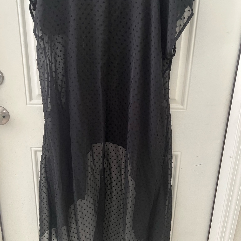 Cha Cha Vente Black Asymmetrical Dress - Picture 6 of 8